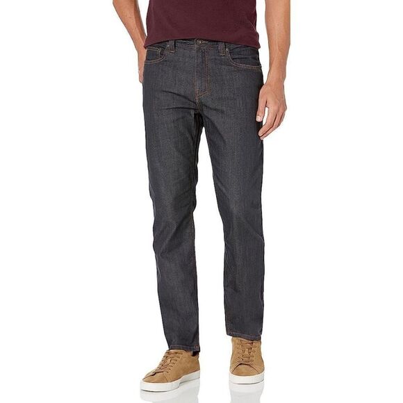 Prana Slim Fit Dark Gray Denim Jeans - Men's 33 - Picture 1 of 13